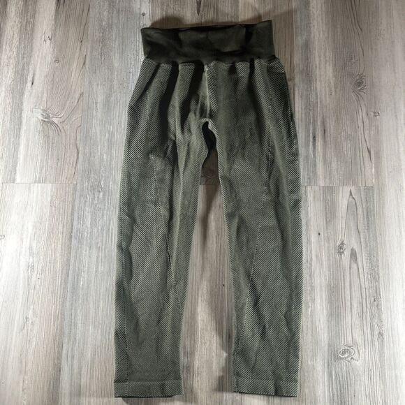 Free People Movement Green Athleisure Leggings Size Med/large - Picture 1 of 11